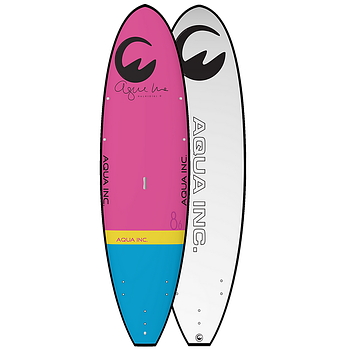 Сапборд Aqua Inc AQUIFER SOFT SUP 10'6" x 32" Pink - жорстка дошка для САП серфінгу, sup board