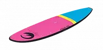 Сапборд Aqua Inc AQUIFER SOFT SUP 10'6" x 32" Pink - жорстка дошка для САП серфінгу, sup board, фото 3