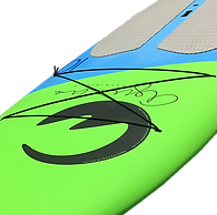 Сапборд Aqua Inc AQUIFER SOFT SUP 11'6" x 32" Green - жорстка дошка для САП серфінгу, sup board, фото 6