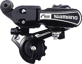 Перемикач компаньйола  Shimano  TOURNEY TY-21B коротка лапка під болт 6 швидкостей