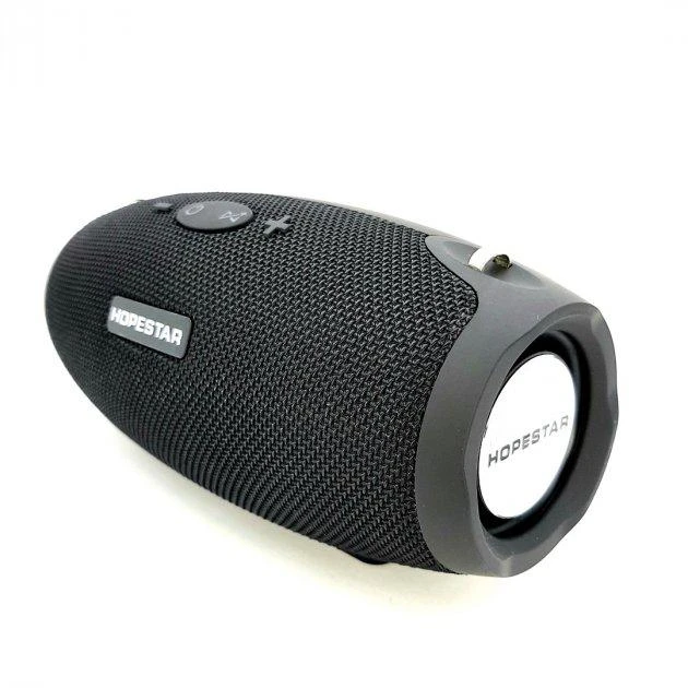 Портативна колонка Hopestar FM радіо, вбудований мікрофон. Потужність 10 Вт. H26 Mini Чорний, фото 1