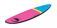 Сапборд Aqua Inc AQUIFER SOFT SUP 11'6" x 32" Pink - жорстка дошка для САП серфінгу, sup board, фото 4