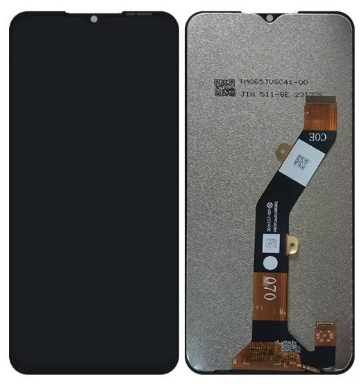 Дисплей (екран) для ZTE Blade A54/A34, чорний