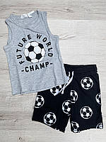 Костюм для хлопчика HM 005 98-104 см Сірий