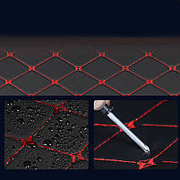 Автомобільний органайзер Lesko XY0-52 Black-Red 40*31*29 см компактний на липучках із ручкою 10 шт., фото 3