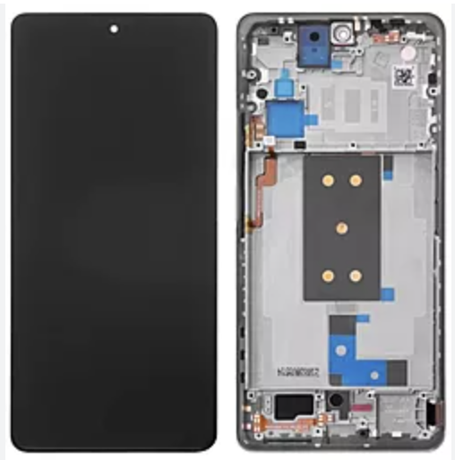 Дисплей (екран) для Xiaomi Poco F4 GT, чорний, TFT, з передньою панеллю, Stealth Black