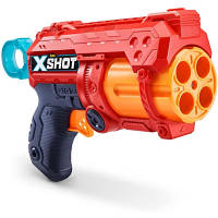Оригінал! Іграшкова зброя Zuru X-Shot Red Швидкострільний бластер EXCEL FURY 4 (16 патронів) (36377R) - Вища Якість!