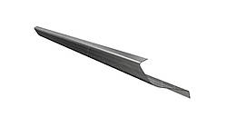 Кузовний поріг для Hyundai Santa Fe II (2005–2012) сталь