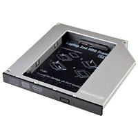 Оригінал! Фрейм-перехідник Grand-X HDD 2.5&apos;&apos; to notebook 12.7 mm ODD SATA/mSATA HDC-25 (HDC-25) - Вища Якість!