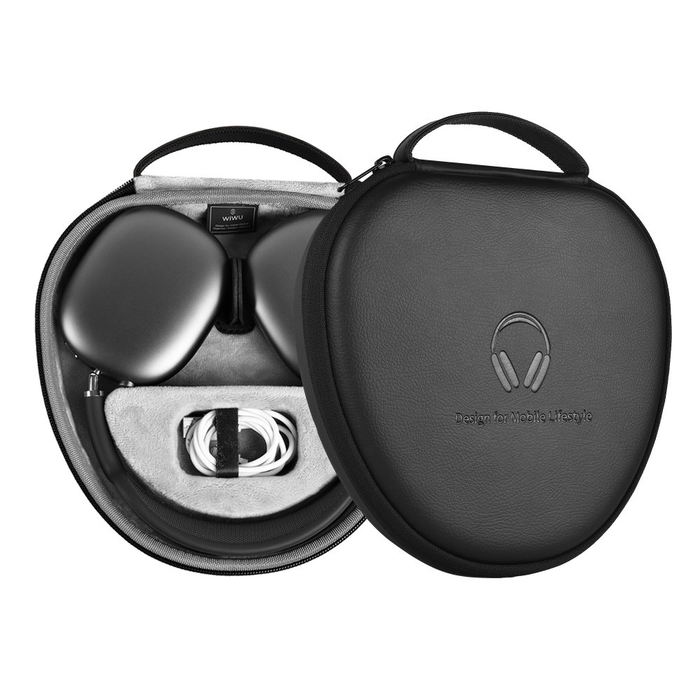 Сумка  — WiWU Ultrathin Smart Case for Airpods Max — Black, фото 1