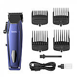 Машинка для стрижки волос — Hoco HP21 — Blue, фото 5