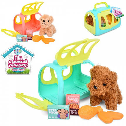 Ігровий набір Собака в переносці ZF626-B 11 см ID 4888814, фото 1