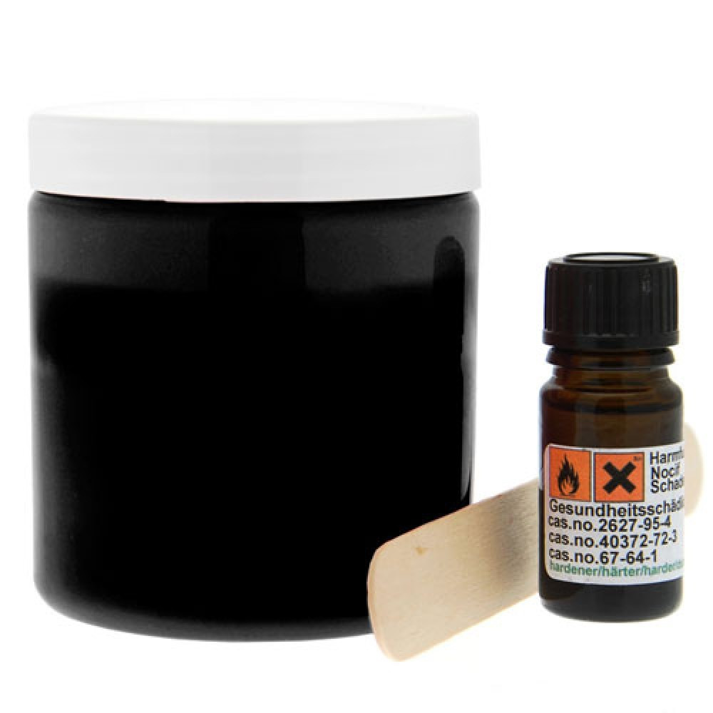Силіконова заливка для копії пеніса Cloneboy Refill Silicone Rubber, чорна, 250 г