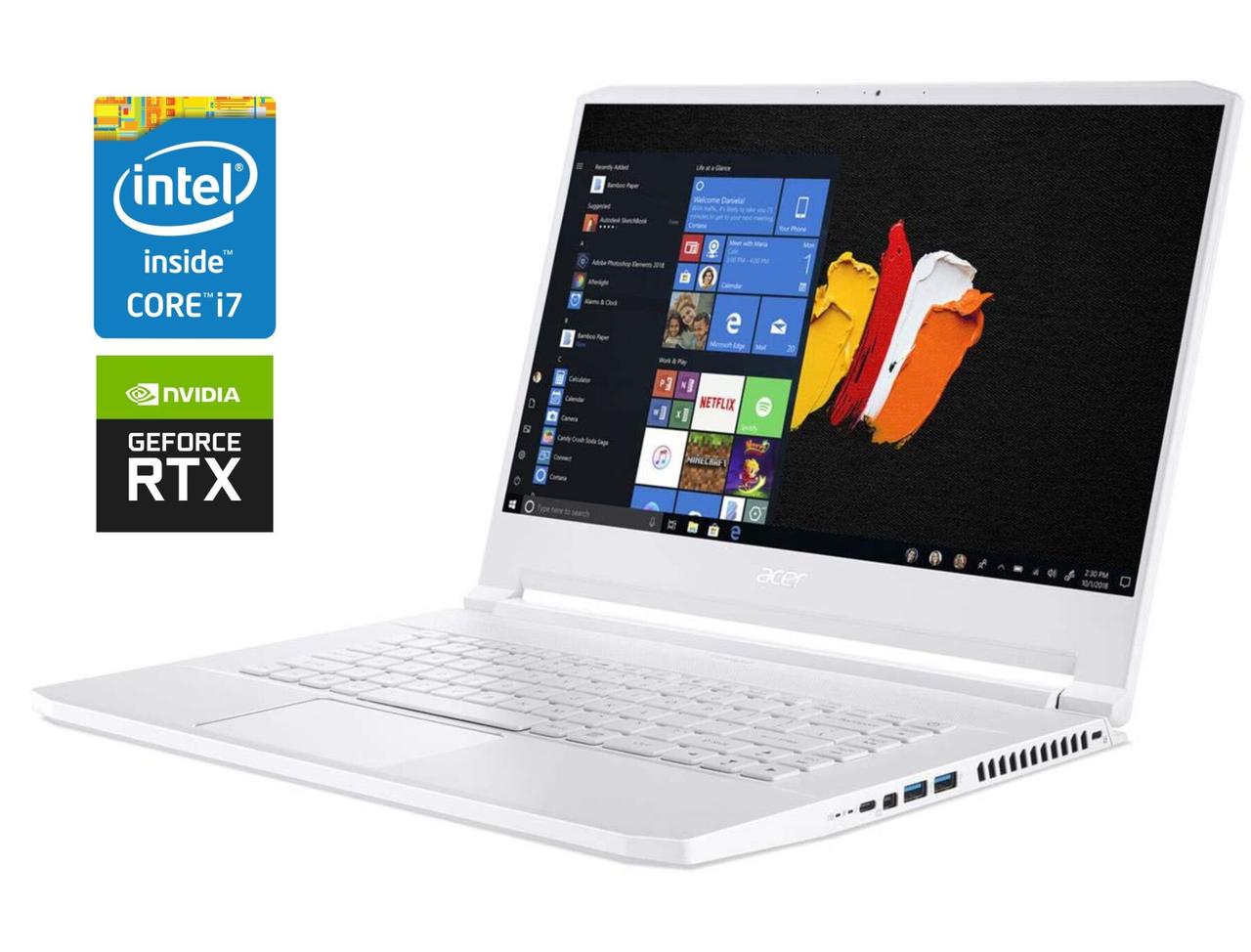Ігровий ноутбук Acer ConceptD CN715-71/ 15.6" 3840x2160/ i7-9750H/ 32GB RAM/ 1000GB SSD/ RTX 2080 8GB