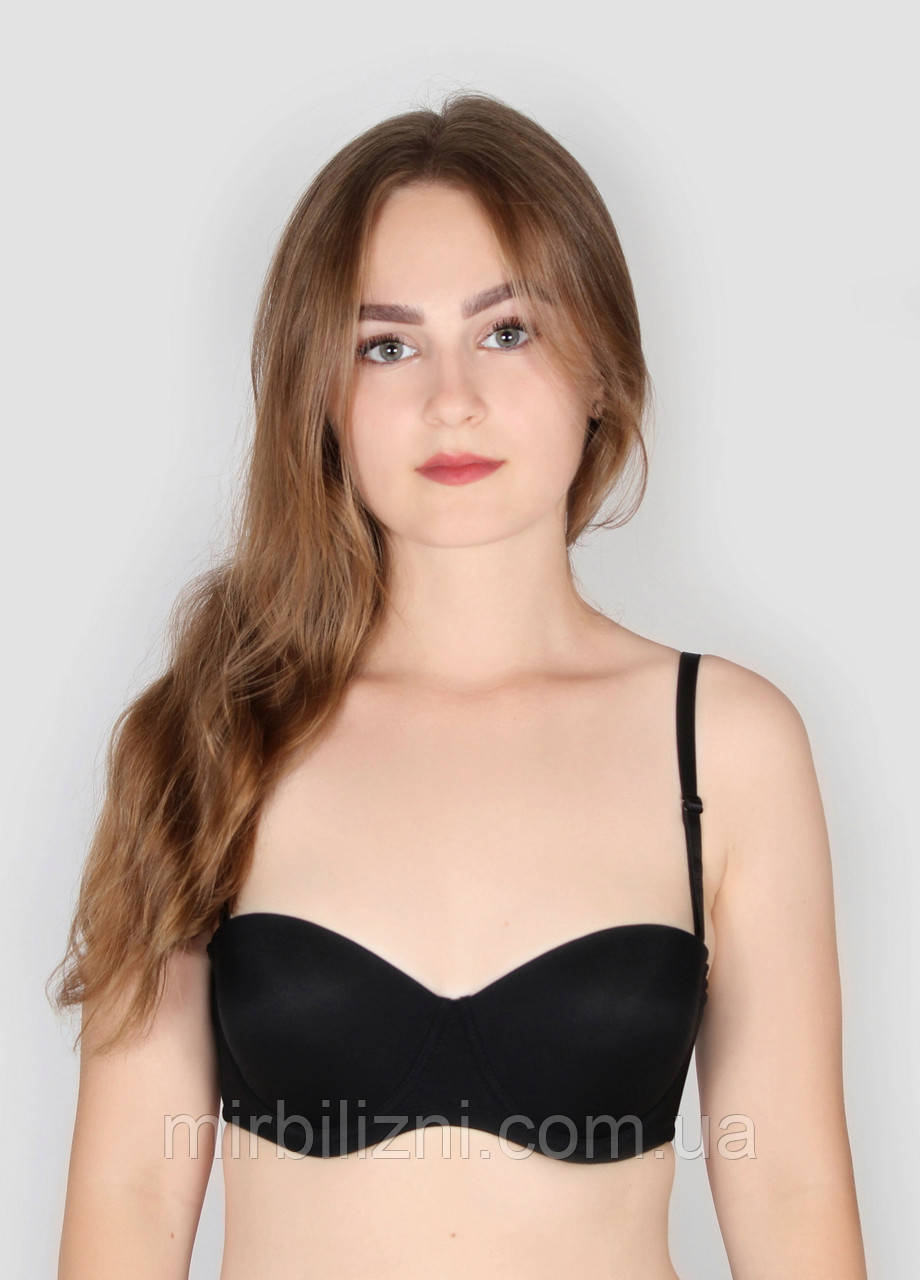 Бюстгальтер Acousma чорний, арт.6360 (анжеліка)