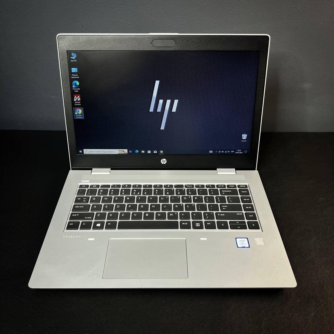 Б/в Ультрабук HP ProBook 640 G5 14" 1366x768| Core i3-8145U| 8 GB RAM| 128 GB SSD| UHD