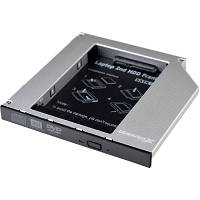 Оригінал! Фрейм-перехідник Grand-X HDD 2.5&apos;&apos; to notebook 12.7 mm ODD SATA3 (HDC-27) - Вища Якість!