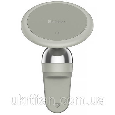 Оригінал! Універсальний автотримач Baseus Magnetic (на решітку) creamy-white (SUCC000102) - Вища Якість!, фото 1