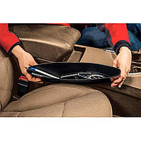 Кишеня-вкладиш в авто між сидіннями пластиковий. Чорний