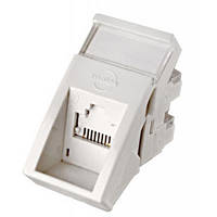 Оригінал! Модуль Keystone RJ45 UTP Cat6, 22,5x45, угловой Molex (MLG-00021-02) - Вища Якість!