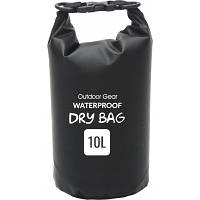 Оригінал! Гермомішок Armorstandart Waterproof Outdoor Gear 10L Black (ARM59236) - Вища Якість!