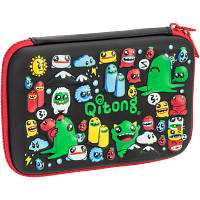 Оригінал! Пенал Cool For School 1 відділення з органайзером чорний (QT-5622-Black) - Вища Якість!