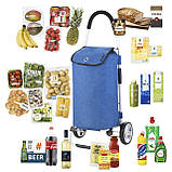 Сумка-візок ShoppingCruiser Foldable Blue (650061) (Special Offer), фото 11