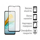 Оригінал! Скло захисне Dengos ZTE Blade A53/A53 Pro (black) (TGFG-332) - Вища Якість!, фото 3