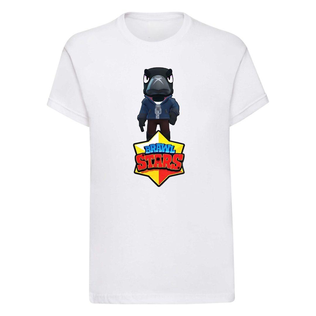 Дитяча футболка з принтом Brawl Stars Ворон Crow