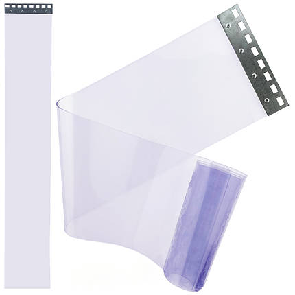 Штора ПВХ прозора КОМПЛЕКТ ( ширина 1 метр висота 2 метри ), фото 2