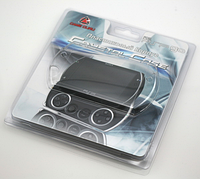 Чехол корпус прозрачный пластиковый для PSP Go