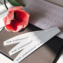 Пилка для нігтів Kodi Professional 100/180 сіра