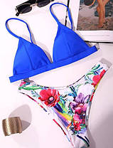 Купальник Samegame 1904 Лолита электрик(В НАЛИЧИИ ТОЛЬКО 42 44 46 48 50 УКР р-ры), фото 5