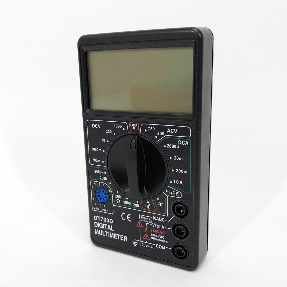 Мультиметр з високою роздільною здатністю Digital, Хороший мультиметр для дому Перевірений DE-86, фото 1