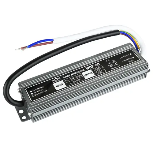Блок живлення Professional DC12 WBP-60-12 5 А герметичний, фото 1