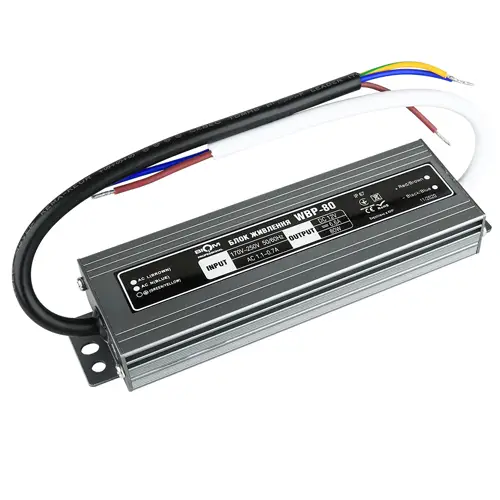 Блок живлення Professional DC12 80 W WBP-80-12 6,6 А герметичний, фото 1