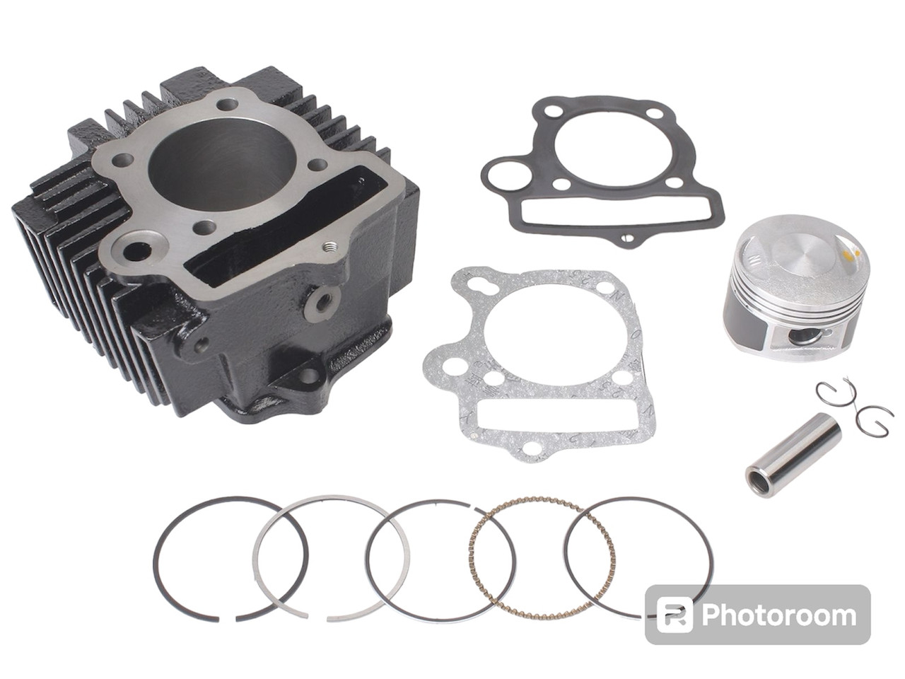 Поршневая для мопеда 125 кубов Чугун палец 14