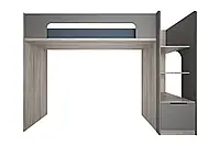 Двох'ярусне ліжко дитяче двоповерхове Тетріс дворівневе з дсп двоярусне ліжечко для дітей в дитячу кімнату з бортиками