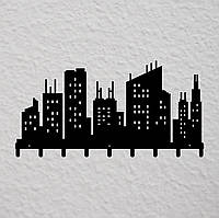 Ключниця з металу Місто