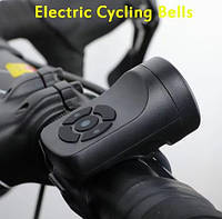 Велосипедний дзвінок акумуляторний дзвінок сигнал на велосипед самокат 120dB клаксон на велосипед з кількома режимами
