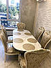 Стілець обідній білий деревʼяний класичний Кінг, фото 8
