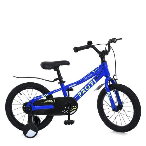 Велосипед двоколісний дитячий 16" MB 1608-2 Синій