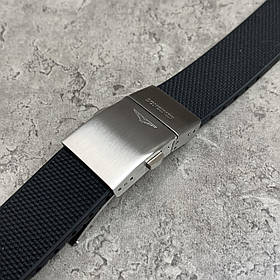 Ремінець для годинника LONGINES каучук 21mm