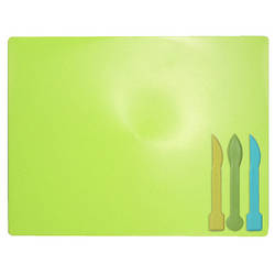 Дошка для пластиліну ZiBi + 3 стеки для ліплення, салатова ZB.6910-15 smart