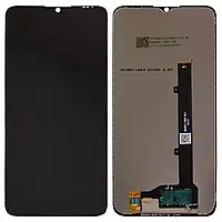 Дисплей для ZTE Blade A71, Blade A51 із сенсором чорний оригінал 100%