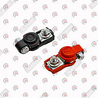 Клема АКБ Lanos "-/+" латунь луджена (блістер) (100 553) (Elegant Poland)