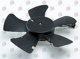 Вентилятор радіатора електричний Nexia з кондиціонером ex-44976-0 (96144976) (EuroEx)