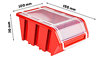 Панель для інструментів органайзер 115х39см 10 контейнерів з кришкою, фото 9