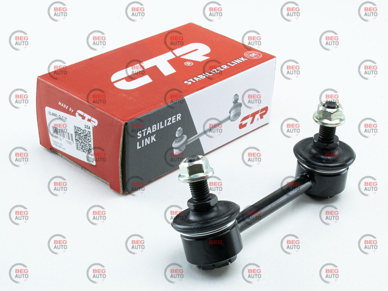 Стійка стабілізатора Chery Tiggo/Rav4 00-03 ззаду ліва (CLT-71) (CTR)