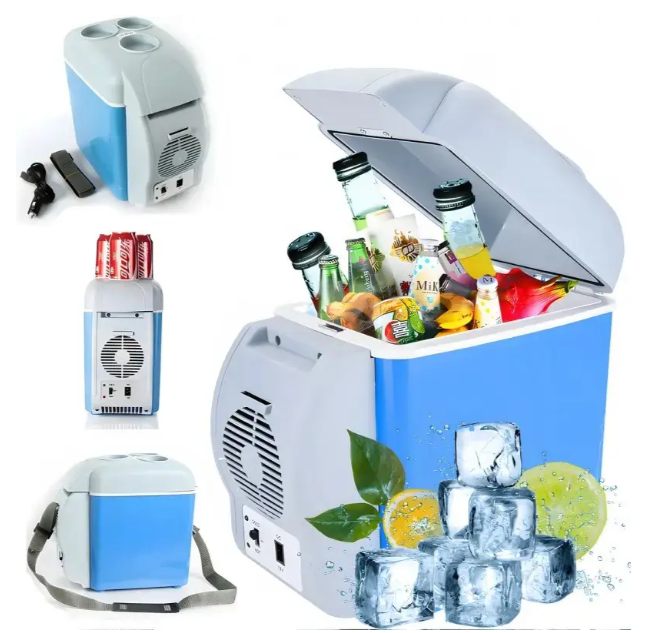 Автохолодильник портативний на 7.5 л від прикурювача 12 V Portable Electronic Fridge Freezer